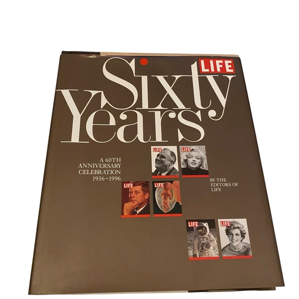 Life Magazine First Edition 60 Years Hard Cover Coffee Table Book 1996 Vintage